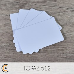 NFC Card - Broadcom TOPAZ 512 (white PVC) - NFC.CARDS
