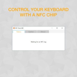 Control your keyboard with a NFC chip