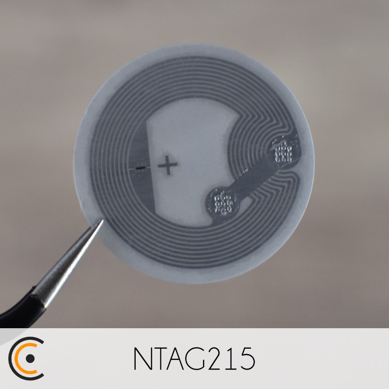 NFC Sticker - NXP NTAG215 (white) - NFC.CARDS