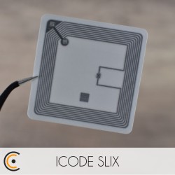 NFC Sticker - NXP ICODE SLIX (white) - NFC.CARDS