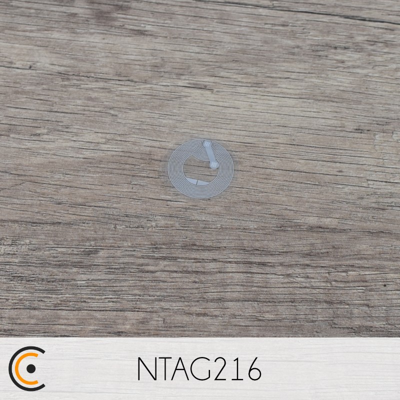 NFC Sticker - NXP NTAG216 (transparent) - NFC.CARDS