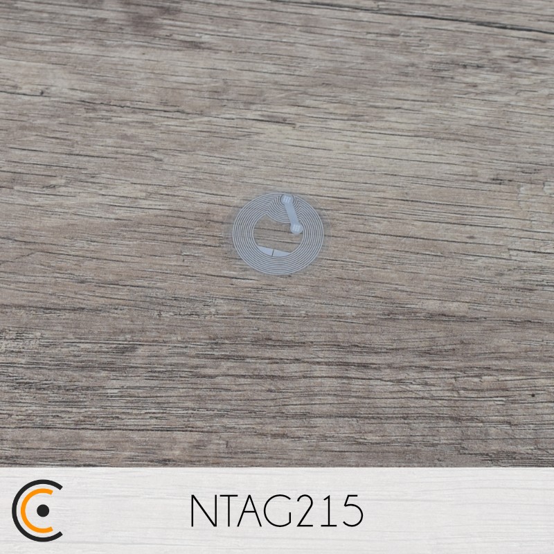 Sticker NFC - NXP NTAG215 (transparent) - NFC.CARDS