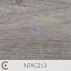 NFC Sticker - NTAG213 (transparent) - NFC.CARDS