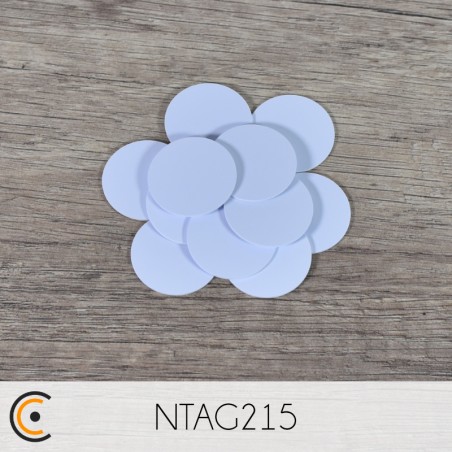 NFC Token - NTAG215 (white PVC)