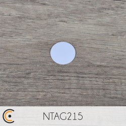 NFC Token - NXP NTAG215 (white PVC) - NFC.CARDS