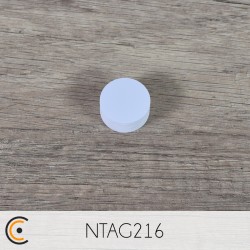 NFC Token - NXP NTAG216 (white PVC) - NFC.CARDS