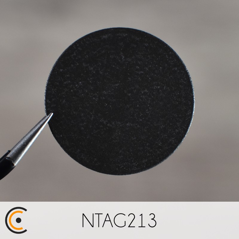 Sticker NFC - NXP NTAG213 Anti-Métal (transparent) - NFC.CARDS