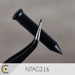 Clou NFC - NTAG216 - 35 mm (noir) - NFC.CARDS