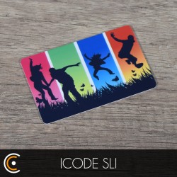 Custom NFC Card - ICODE SLI (front and back printing) - NFC.CARDS