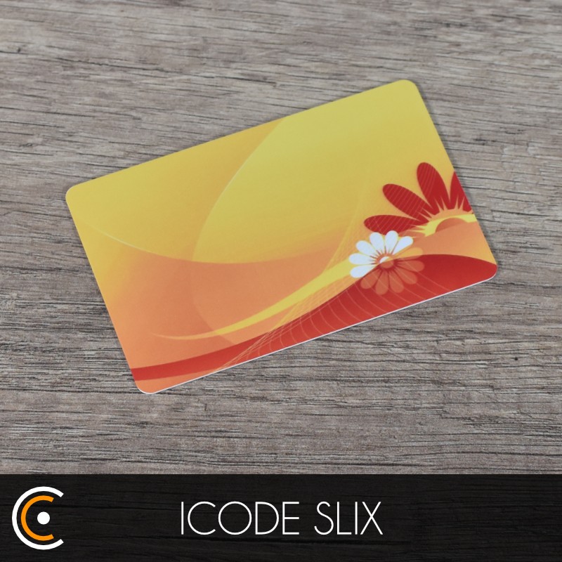 Custom NFC Card - NXP ICODE SLIX (front and back printing) - NFC.CARDS