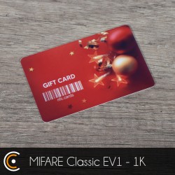 Carte NFC personnalisée - NXP MIFARE Classic EV1 - 1K (impression recto et verso) - NFC.CARDS