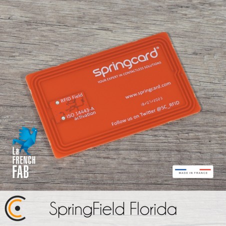 Carte NFC - Springcard SpringField Florida - NFC.CARDS