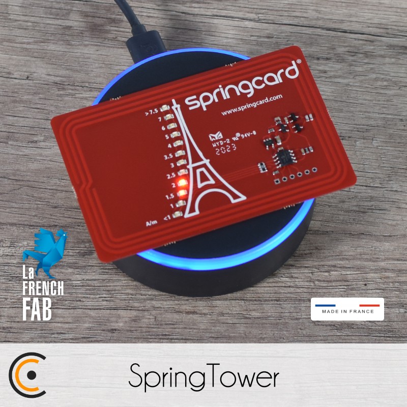 Carte NFC - Springcard SpringTower - NFC.CARDS